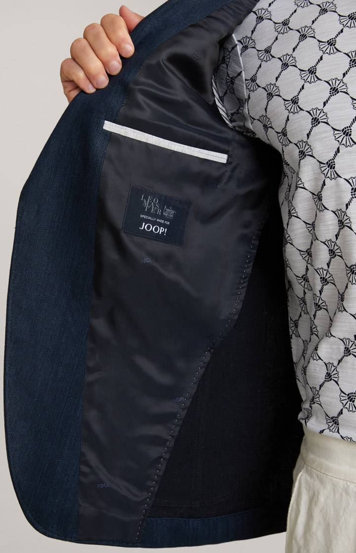 Joop Leinenmix-Sakko Heathrow in Denim Blue Clearance-Verkauf