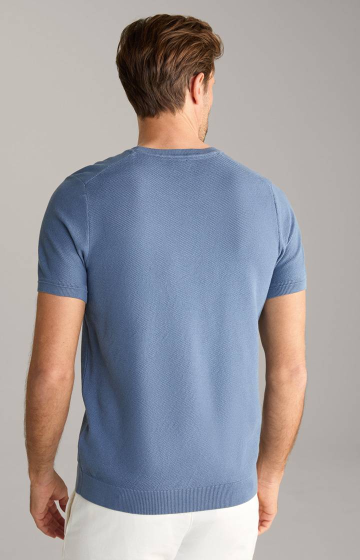 Joop Strick-Shirt Valdrio in Blau Rabatte dieses Monats