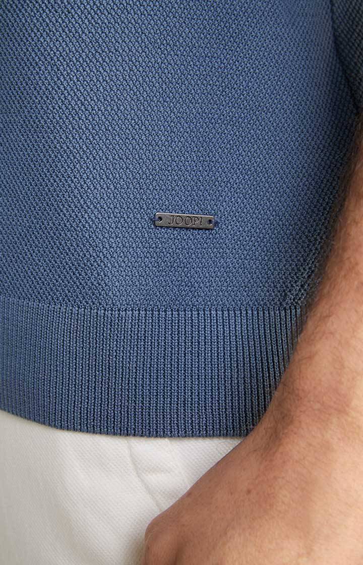 Joop Strick-Shirt Valdrio in Blau Rabatte dieses Monats