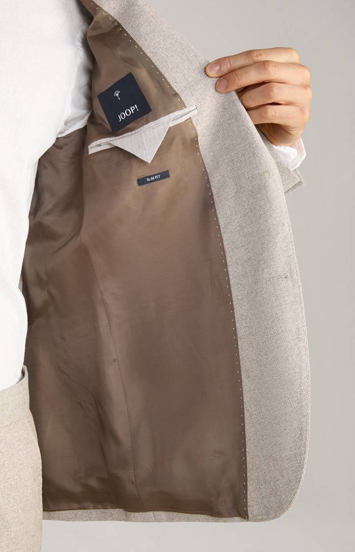 Joop Anzug Howlin-Bennet in Hellbeige meliert Fabrik Onlineshop