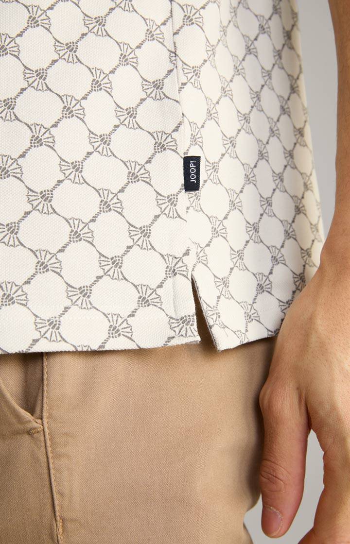 Joop Cornflower Poloshirt Paigam in Offwhite gemustert Flash Sale