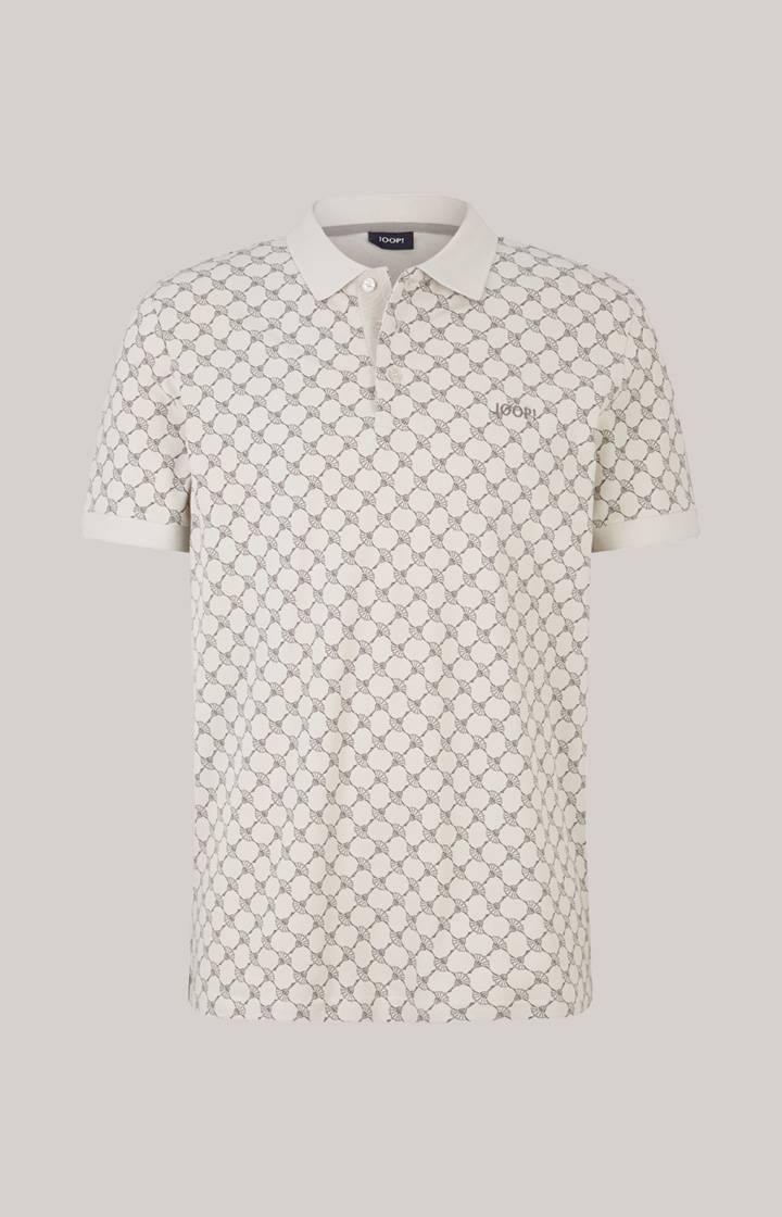 Joop Cornflower Poloshirt Paigam in Offwhite gemustert Flash Sale