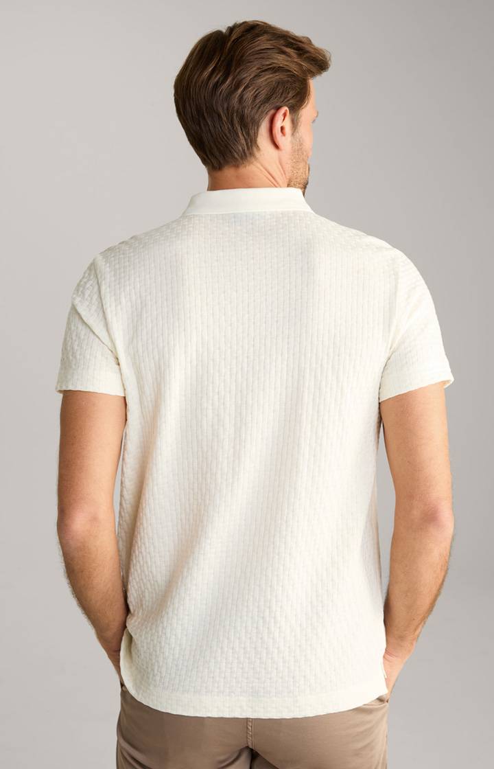 Joop Poloshirt Boris in Creme strukturiert Online Shopping