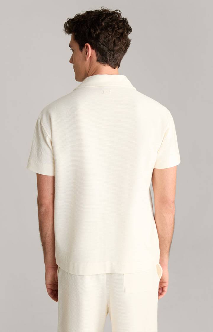 Joop Hemd Damian in Beige strukturiert Preisnachlass