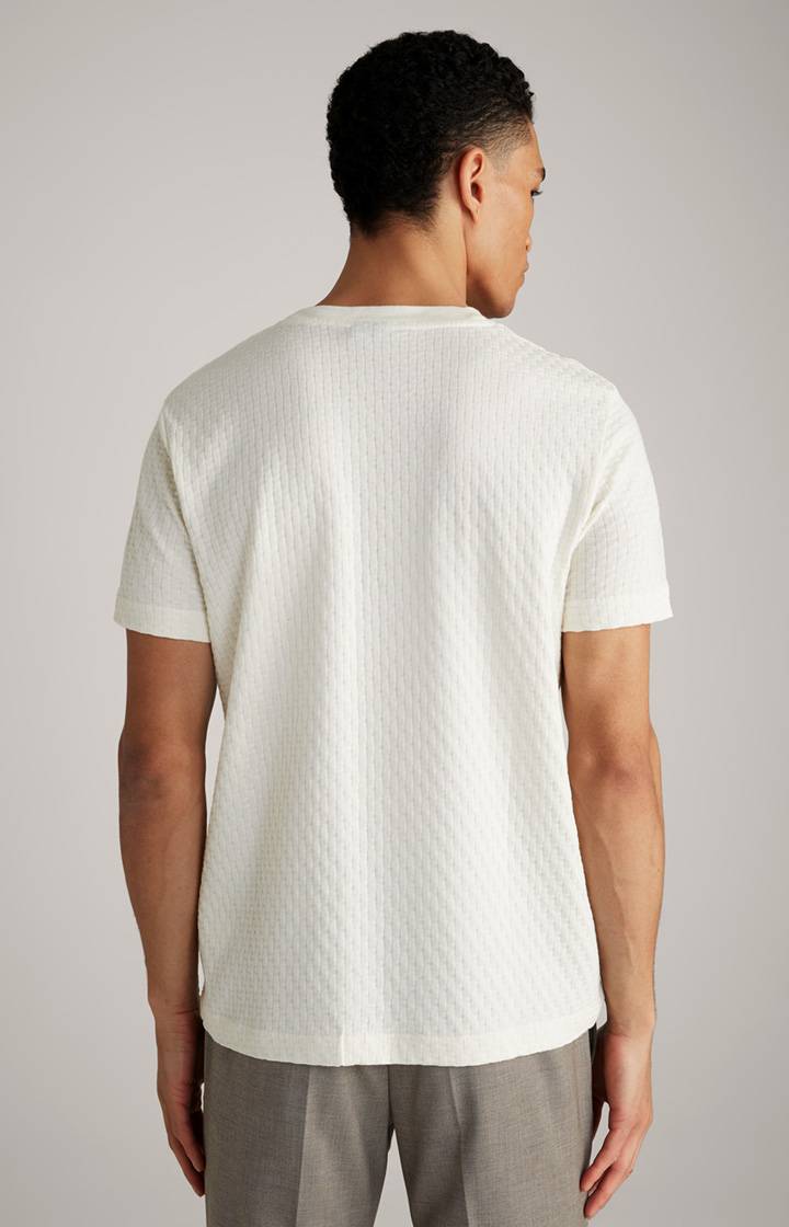 Joop T-Shirt Bruce in Creme strukturiert Weihnachtsangebot