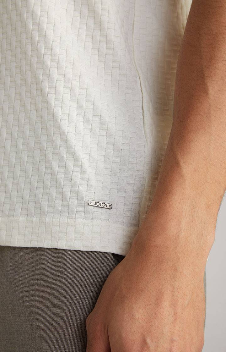 Joop T-Shirt Bruce in Creme strukturiert Weihnachtsangebot