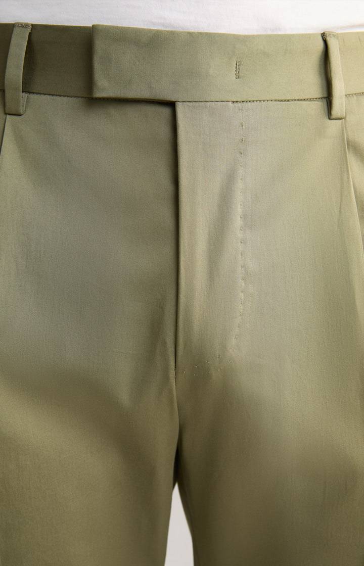 Joop Baumwoll-Baukasten-Hose Bennet in Oliv Online Outlet