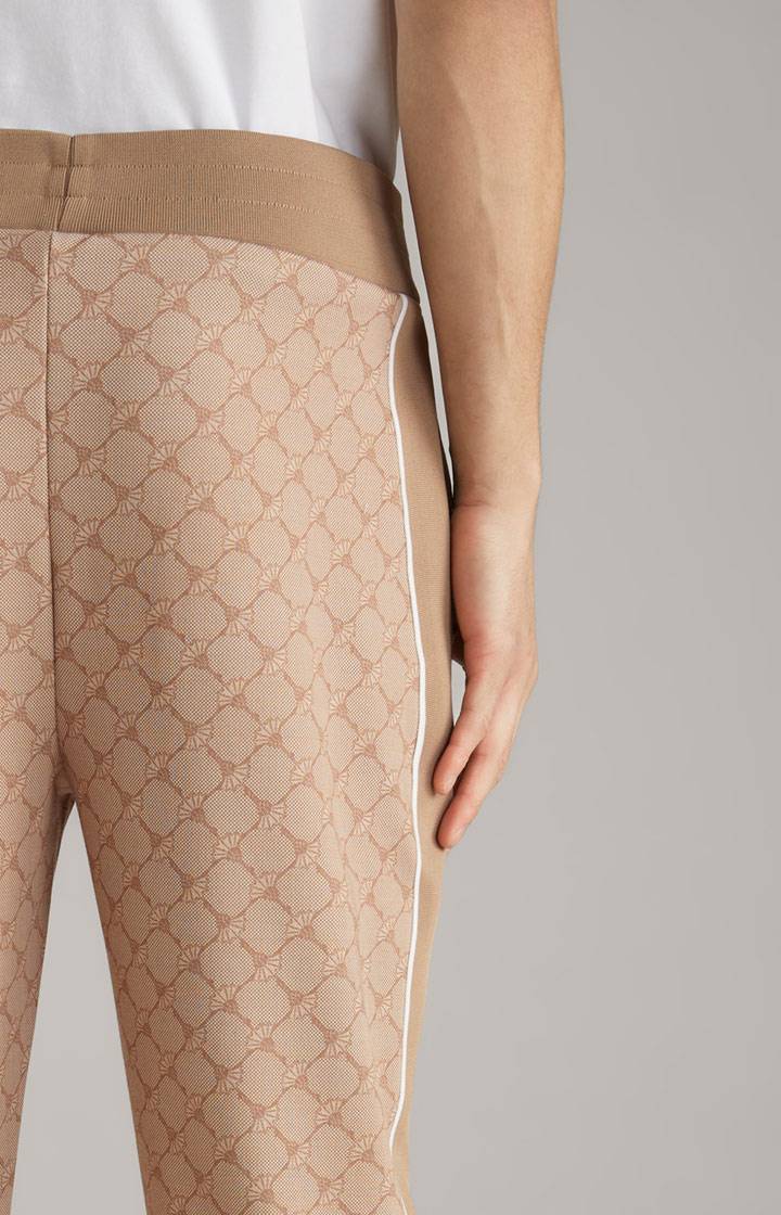 Joop Cornflower-Joggpants Taylan in Beige gemustert Saisonale Angebote