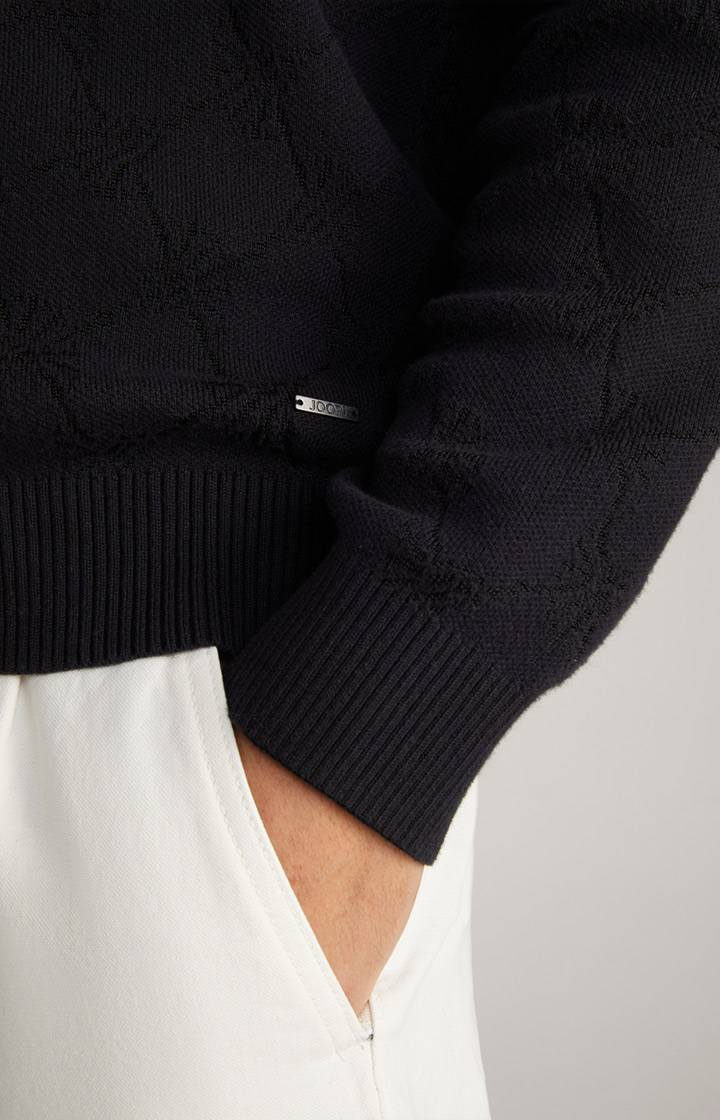 Joop Cornflower-Strickjacke Raveno in Schwarz gemustert Sonderangebote