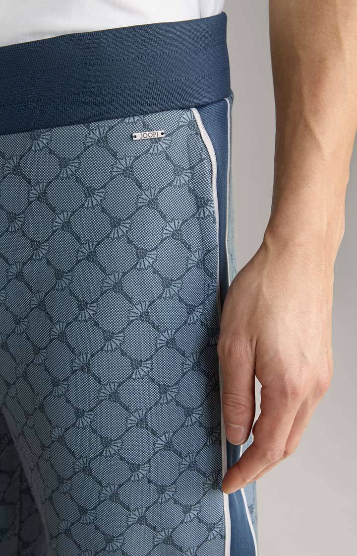 Joop Cornflower-Joggpants Taylan in Blau gemustert Wochenangebot
