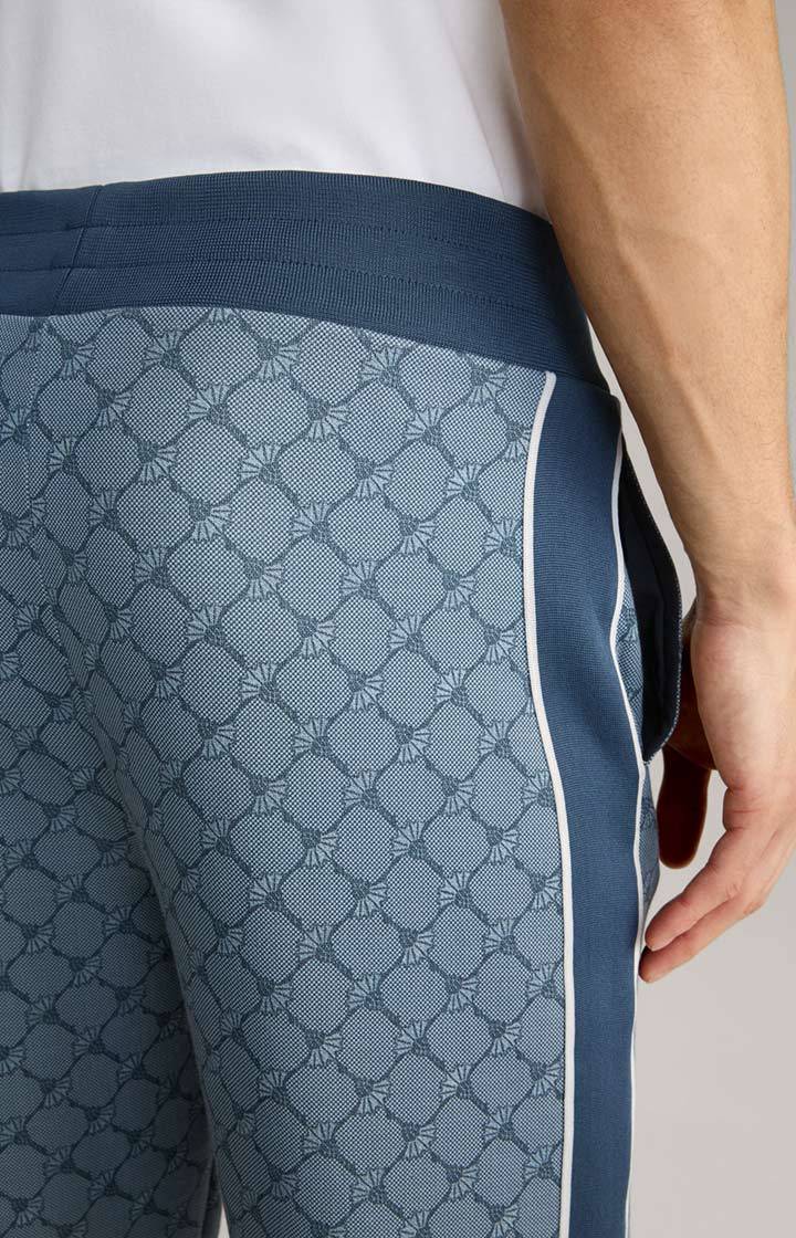 Joop Cornflower-Joggpants Taylan in Blau gemustert Wochenangebot