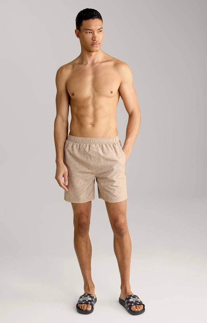 Joop Cornflower-Badeshorts St. Tropez in Beige Letzter Tag