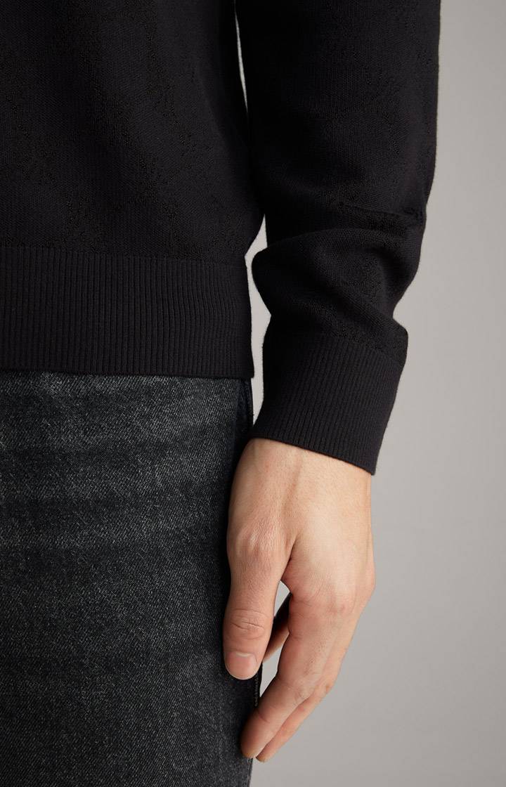 Joop Cornflower-Pullover Ravon in Schwarz gemustert Bis zu 60% Rabatt