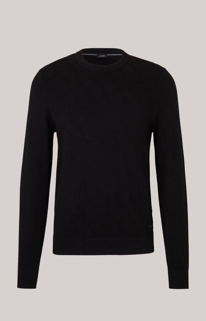 Joop Cornflower-Pullover Ravon in Schwarz gemustert Bis zu 60% Rabatt