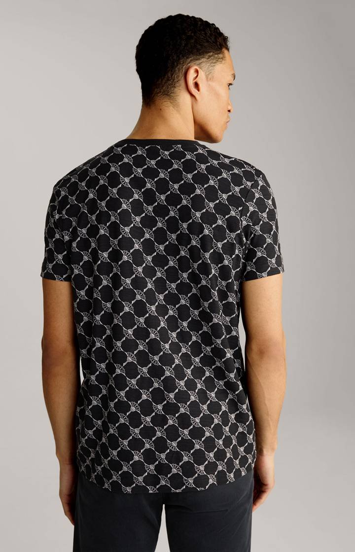 Joop Cornflower-T-Shirt Tyron in Schwarz gemustert Discount Store für neue Produkte