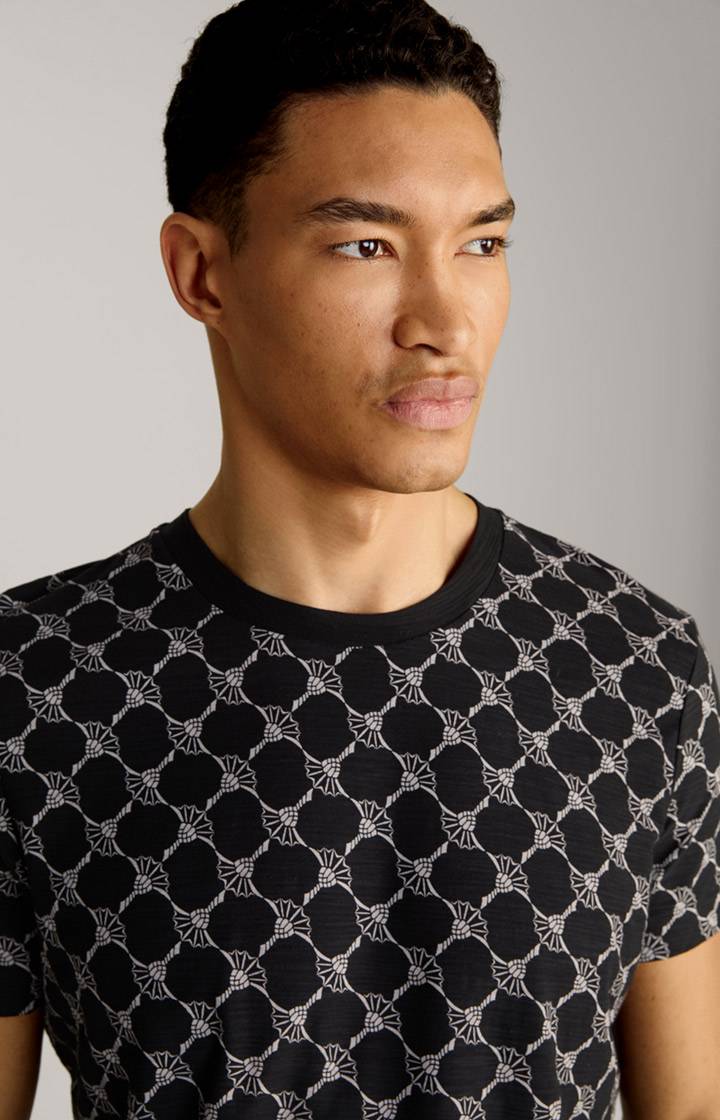 Joop Cornflower-T-Shirt Tyron in Schwarz gemustert Discount Store für neue Produkte