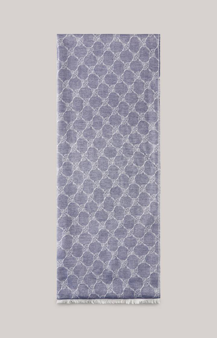 Joop Cornflower Schal Ferdis in Navy/Silbergrau Fabrikladen