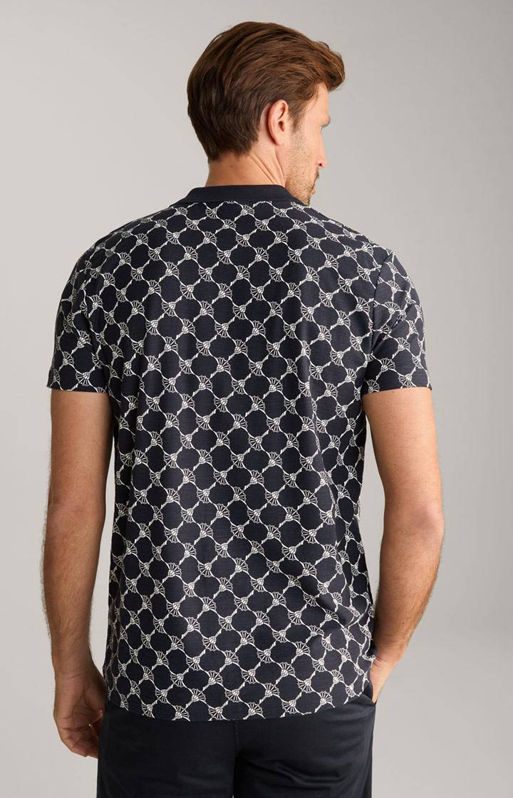 Joop Cornflower-Poloshirt Thilo in Navy gemustert Rabatte dieses Monats