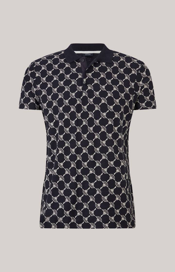 Joop Cornflower-Poloshirt Thilo in Navy gemustert Rabatte dieses Monats