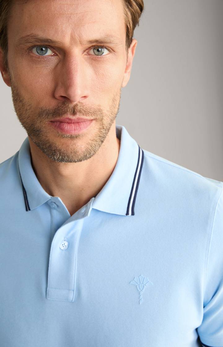 Joop Poloshirt Pavlos in Hellblau Auslauf