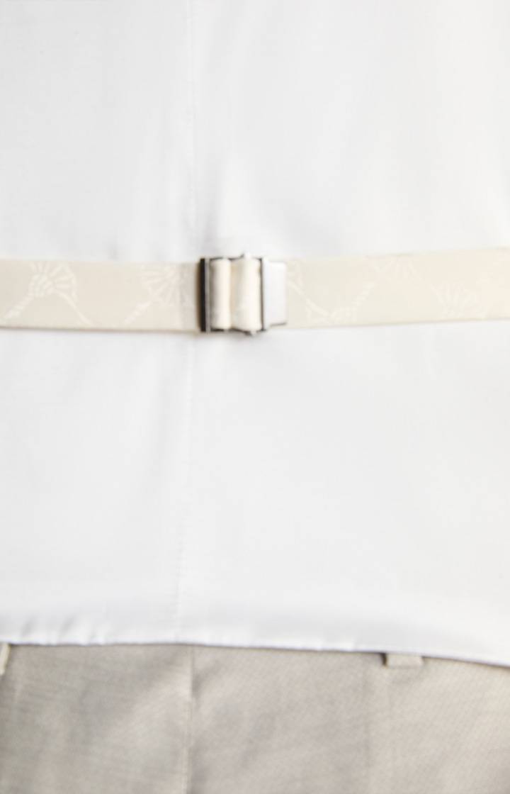 Joop Cornflower-Weste Weazer in Offwhite gemustert Fabrikverkauf