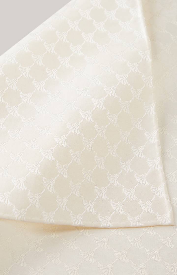 Joop Cornflower Seiden-Einstecktuch in Creme gemustert Blitzverkäufe