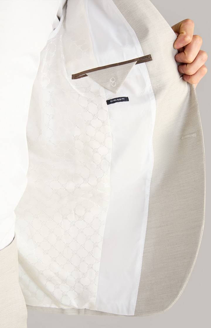 Joop Wedding-Baukasten-Sakko Damon in Beige strukturiert Sonderangebot
