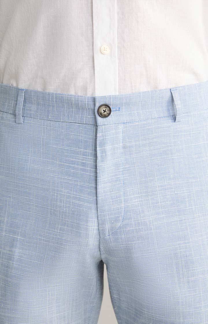 Joop Leinenmix-Chino Hank in Blau/Weiß gemustert Jubiläumsangebot