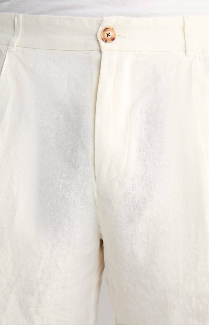 Joop Leinen-Shorts Dinghy in Offwhite meliert Bestseller