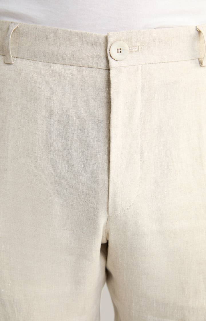 Joop Leinen-Chino Hank in Beige meliert Saisonale Angebote
