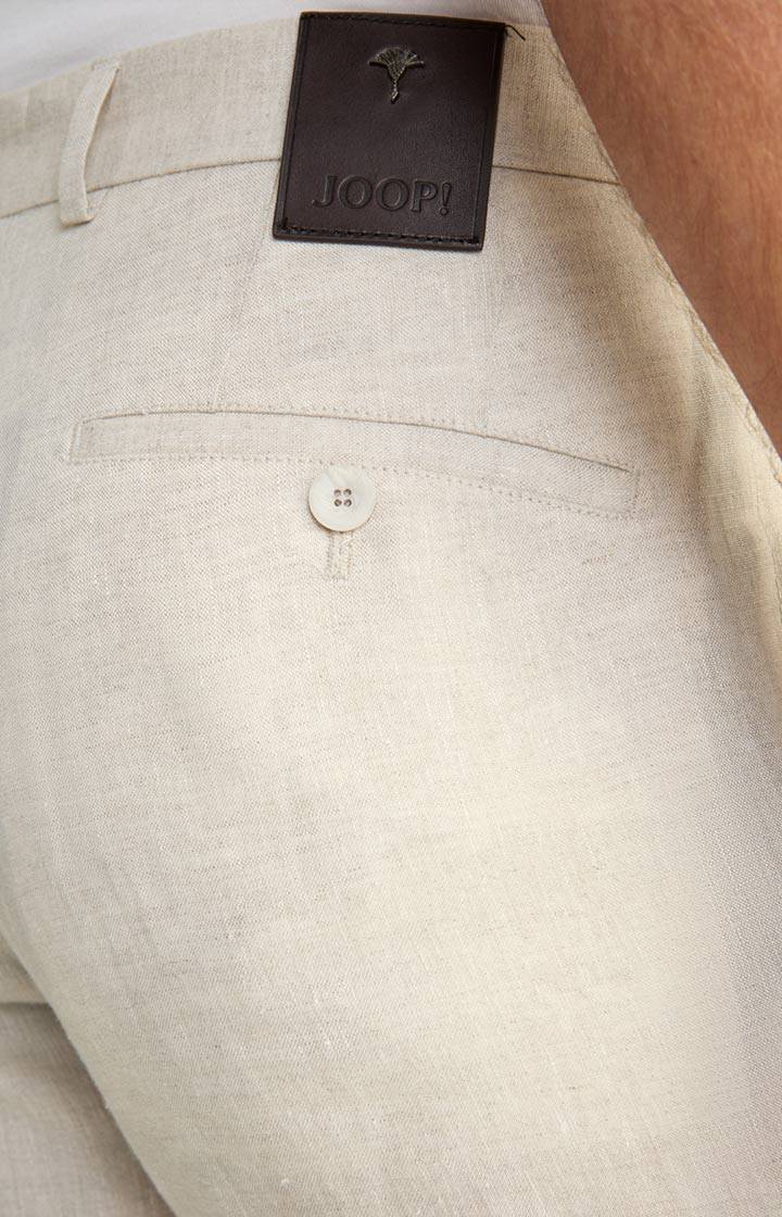 Joop Leinen-Chino Hank in Beige meliert Saisonale Angebote