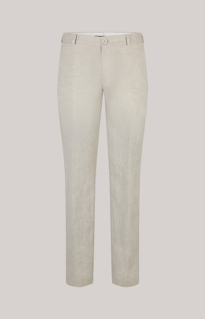 Joop Leinen-Chino Hank in Beige meliert Saisonale Angebote