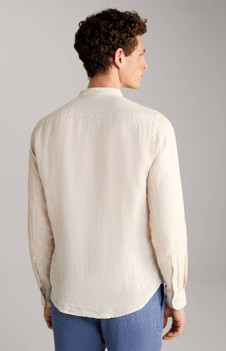 Joop Leinen-Hemd Pebo in Beige Riesige Ersparnisse