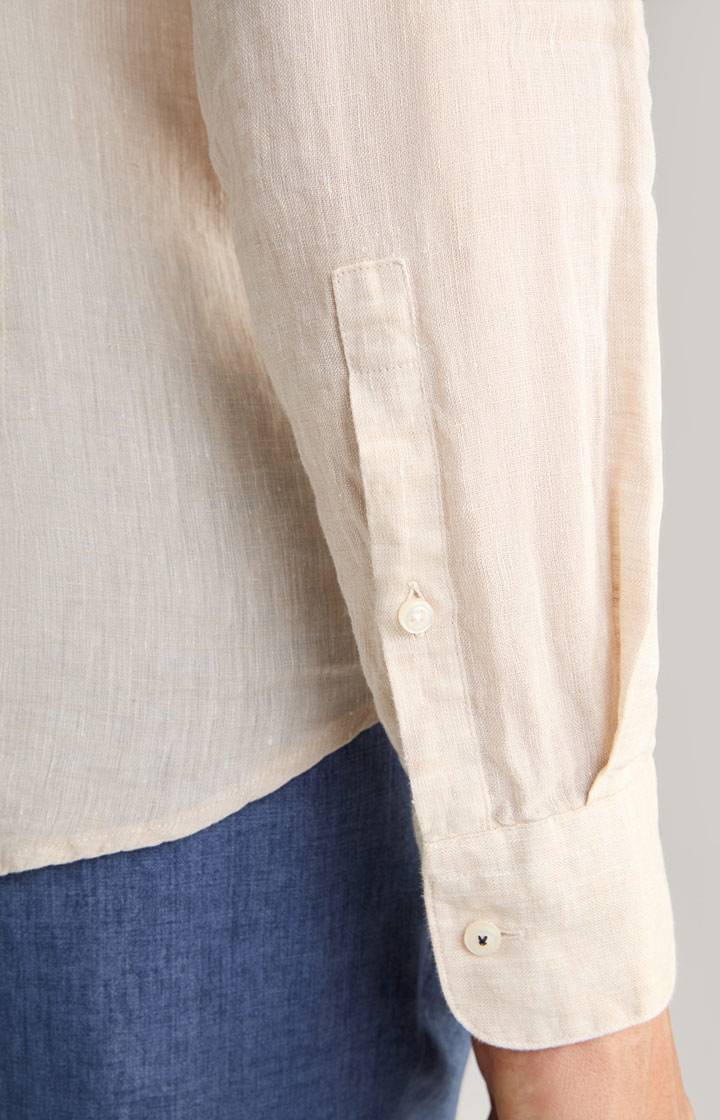 Joop Leinen-Hemd Pebo in Beige Riesige Ersparnisse