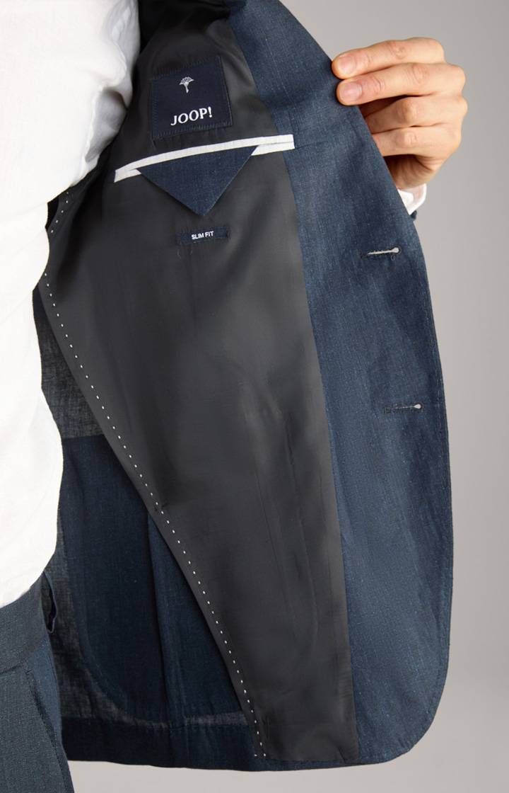 Joop Leinen-Sakko Hoverest in Navy meliert Super Sparpreis