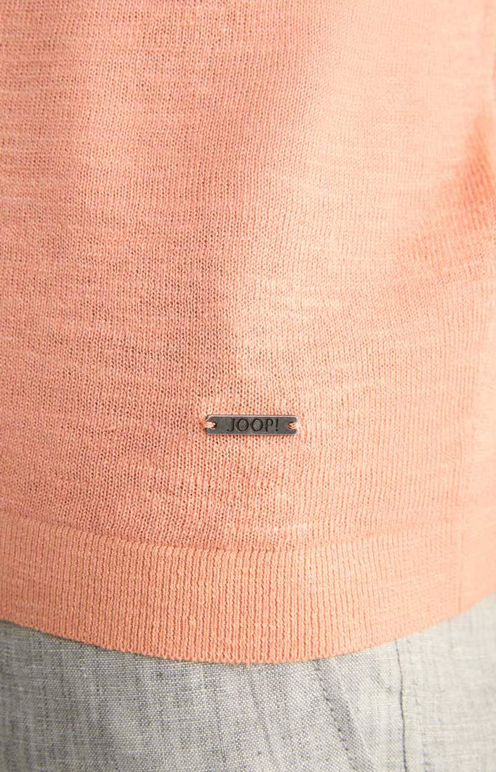 Joop Leinenmix-T-Shirt Maroso in Orange Begrenzte Freigabe
