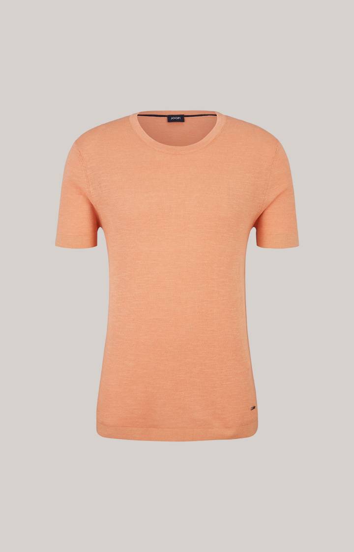 Joop Leinenmix-T-Shirt Maroso in Orange Begrenzte Freigabe