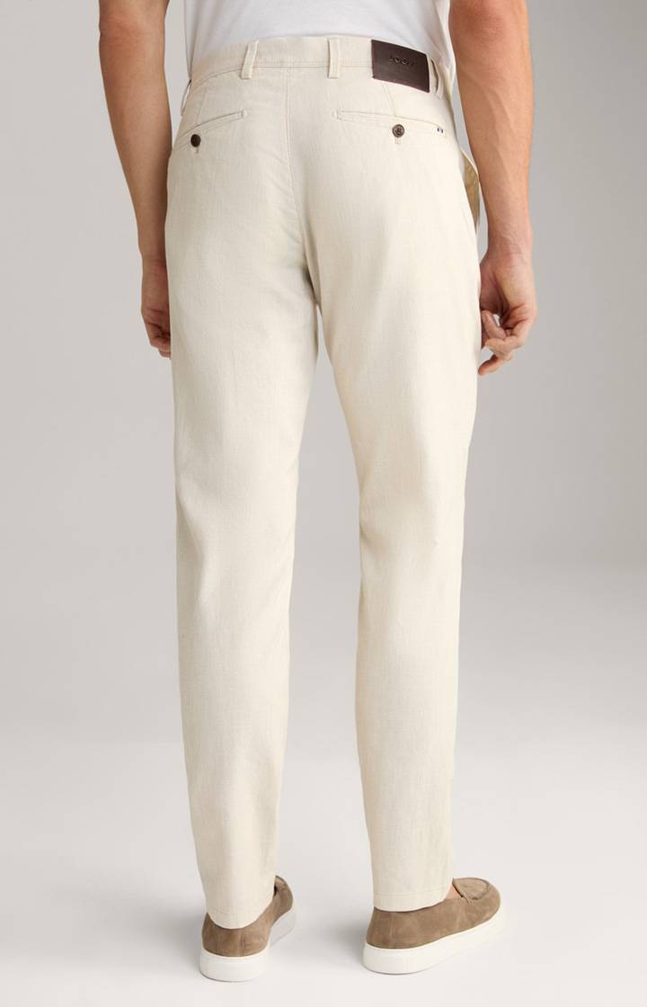 Joop Leinenmix-Chino Matthew in Beige Letzter Tag