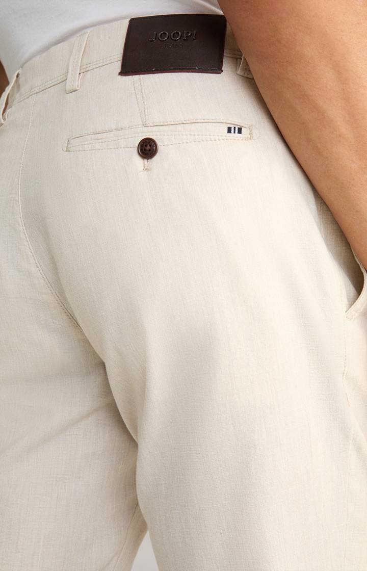 Joop Leinenmix-Chino Matthew in Beige Letzter Tag