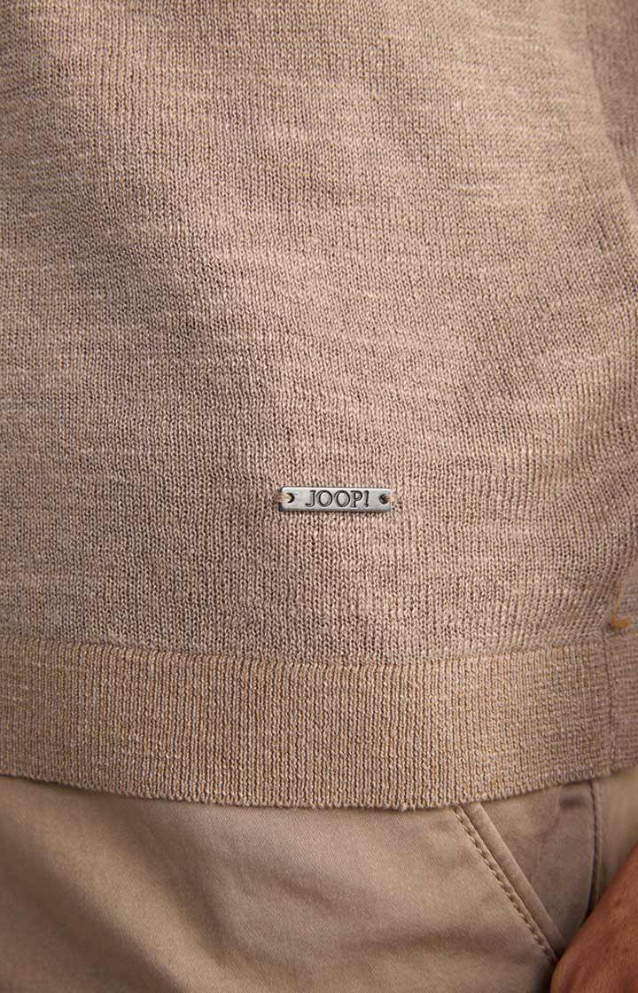 Joop Leinenmix-T-Shirt Maroso in Braun Discount Store für neue Produkte