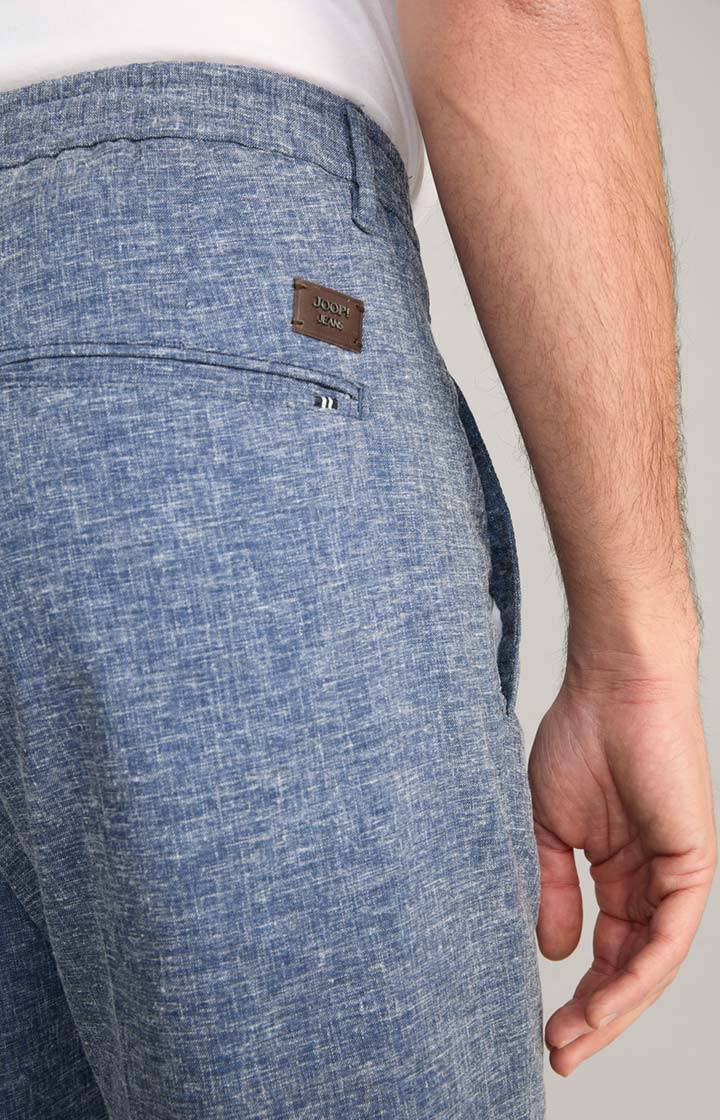 Joop Leinenmix-Chino Lead in Blau meliert Riesige Rabatte