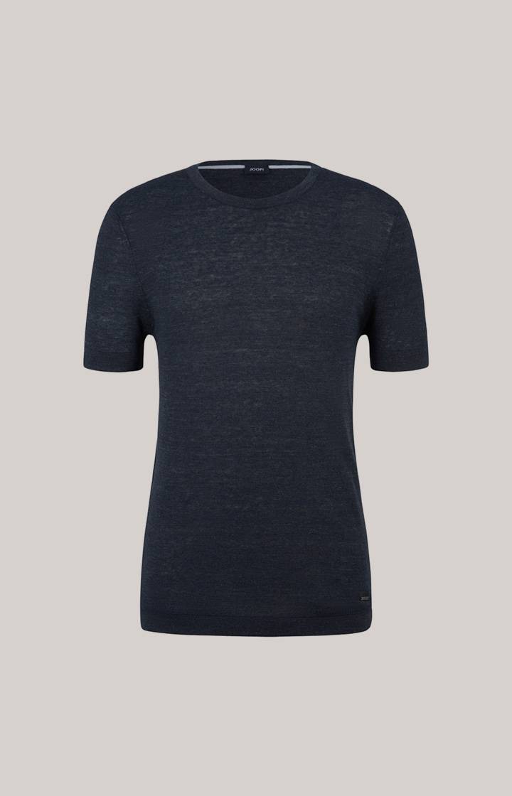 Joop Leinenmix-T-Shirt Maroso in Dunkelblau 50% Rabatt mit kostenlosem Versand