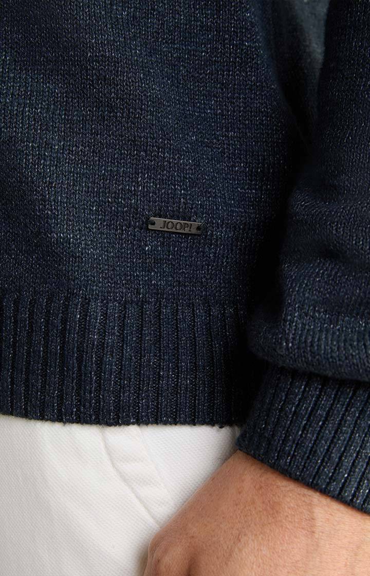Joop Leinenmix-Pullover Mendor in Navy Clearance-Verkauf