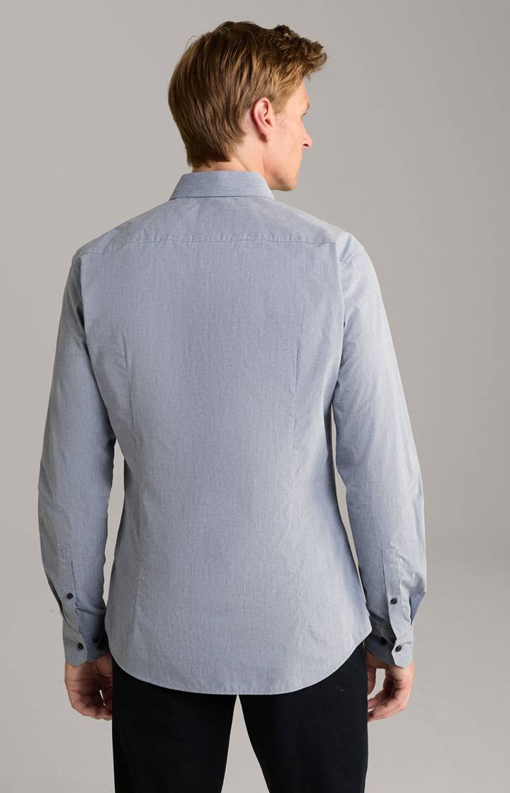 Joop Hemd Pit in Hellblau meliert Outlet