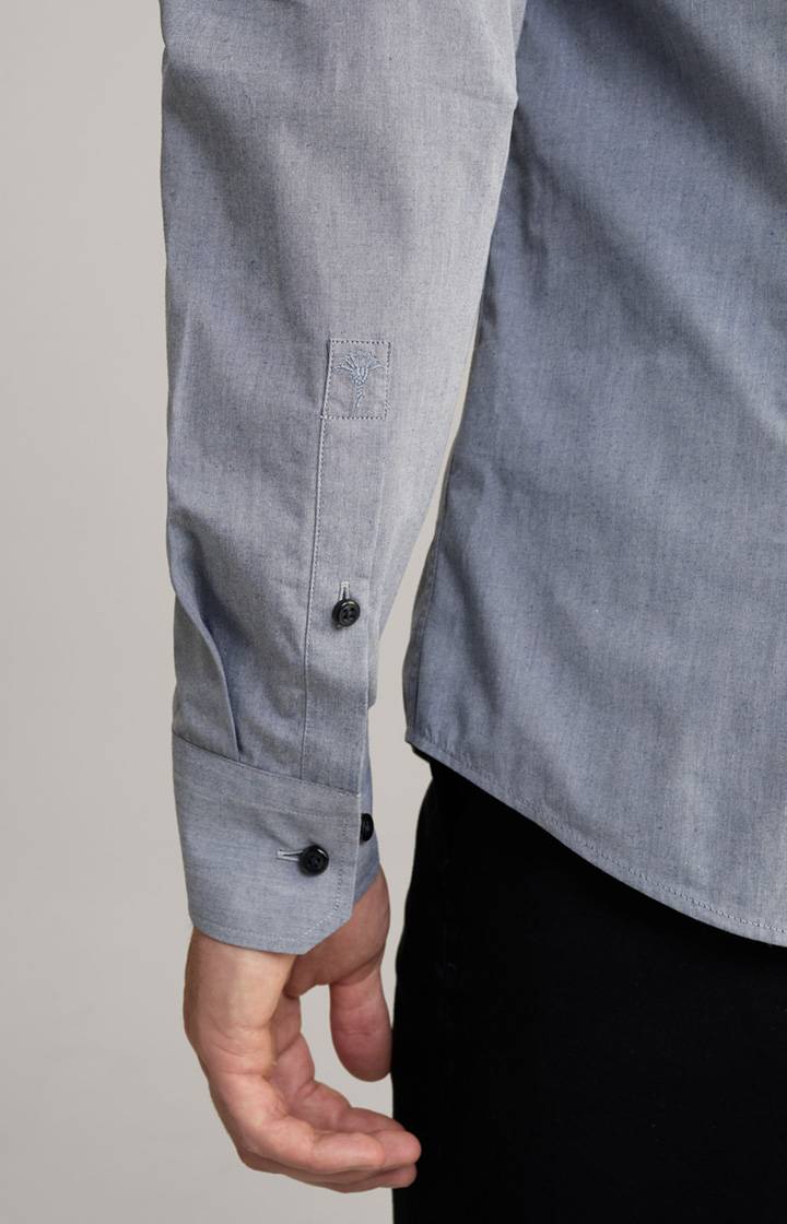 Joop Hemd Pit in Hellblau meliert Outlet