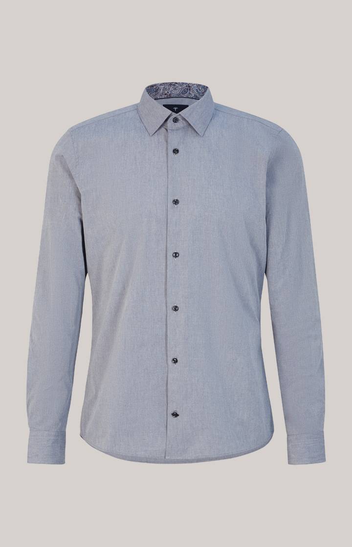 Joop Hemd Pit in Hellblau meliert Outlet