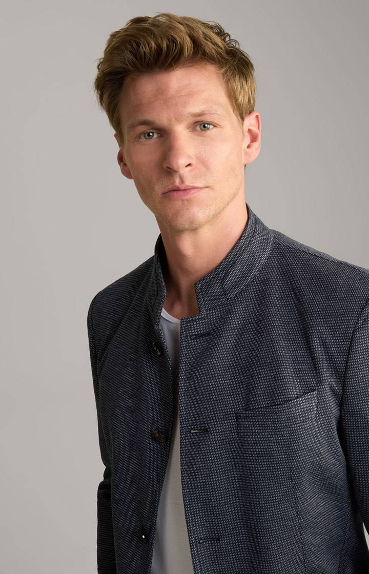 Joop Jersey-Sakko Hiro in Navy meliert im Angebot