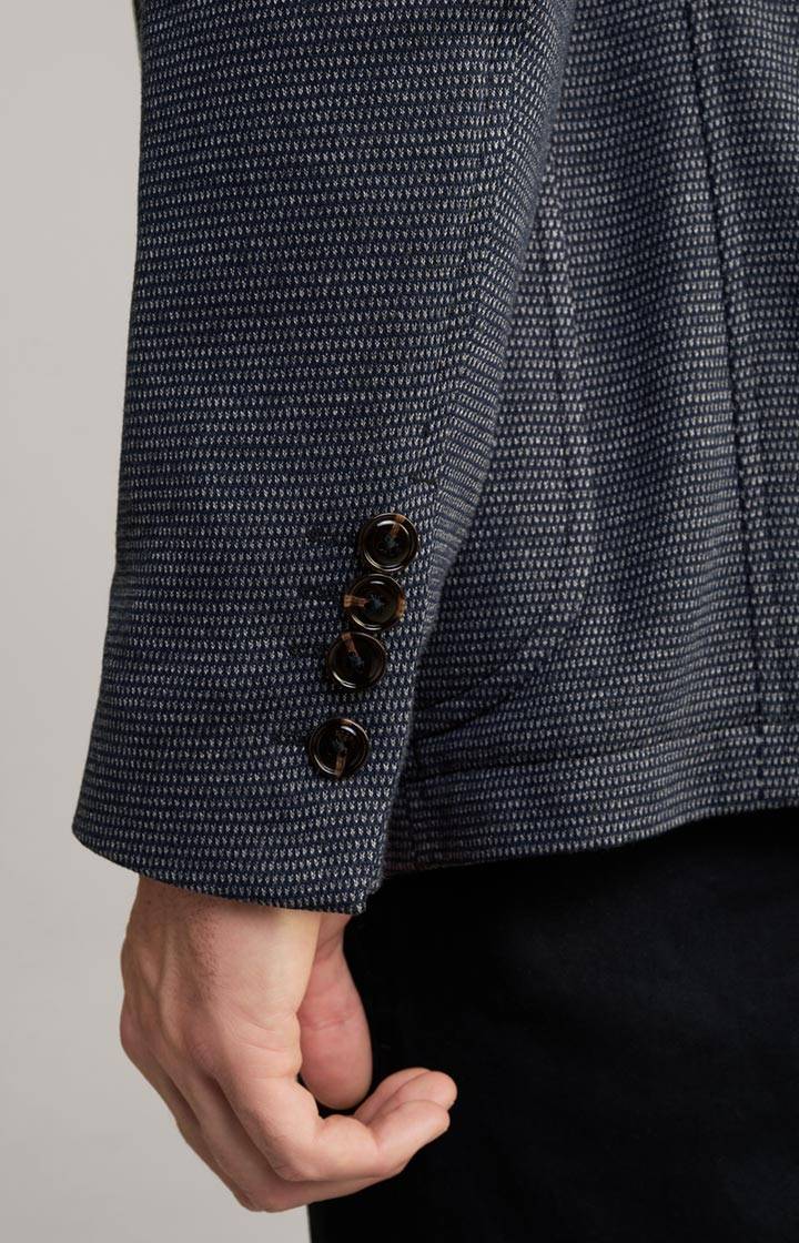 Joop Jersey-Sakko Hiro in Navy meliert im Angebot