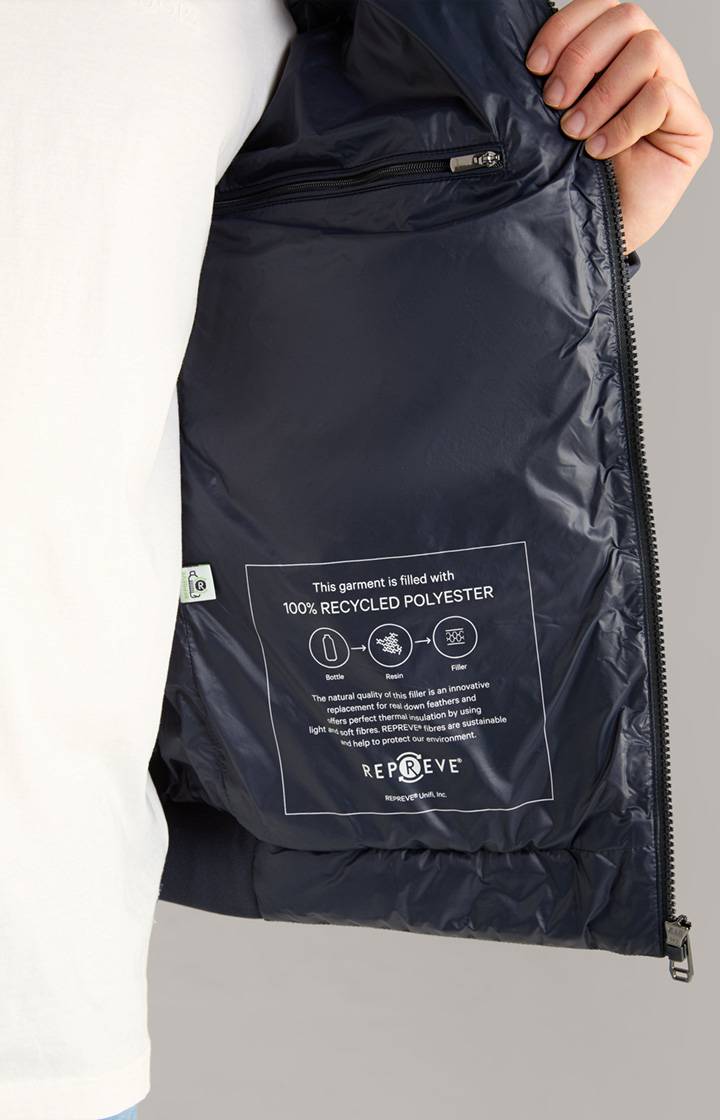 Joop Steppjacke Boros in Navy Neueste Mode