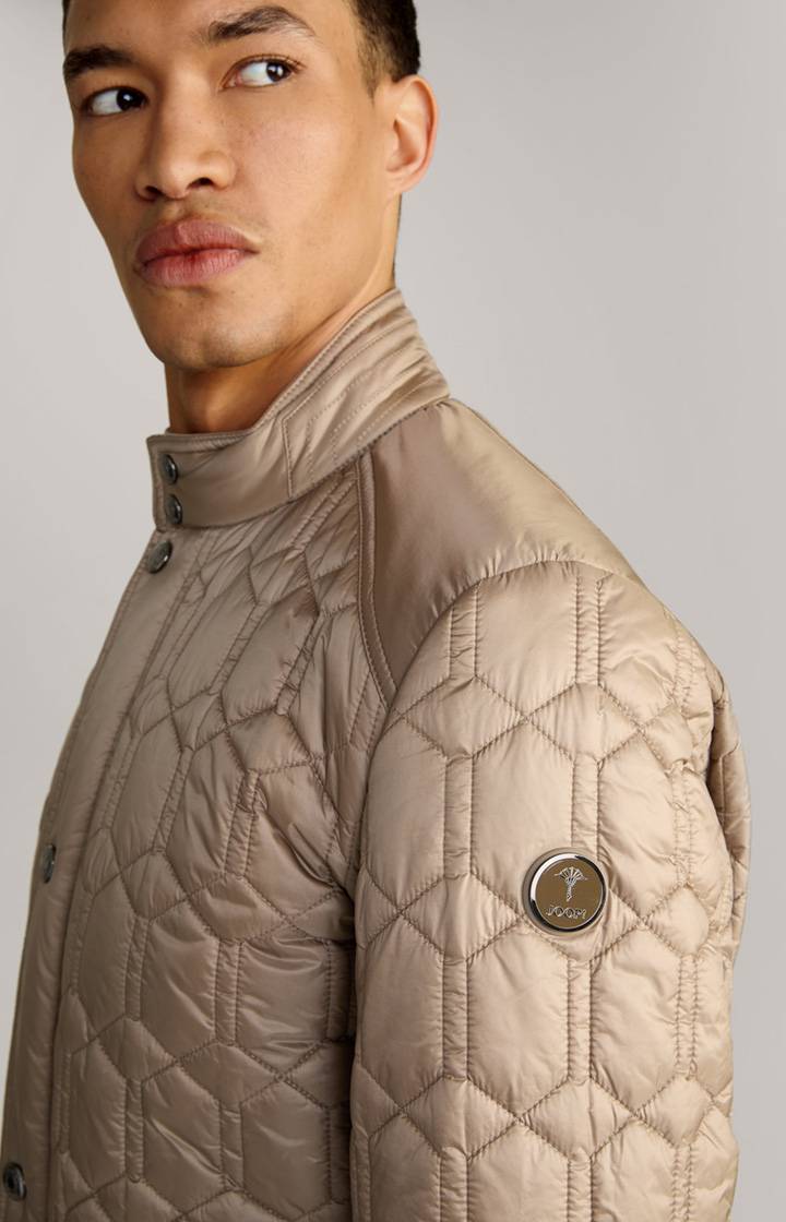 Joop Steppjacke Claylor in Hellbraun Räumungsverkauf